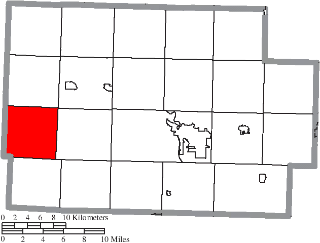 Locator map of Perry