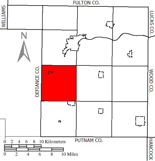 Locator map of Flatrock