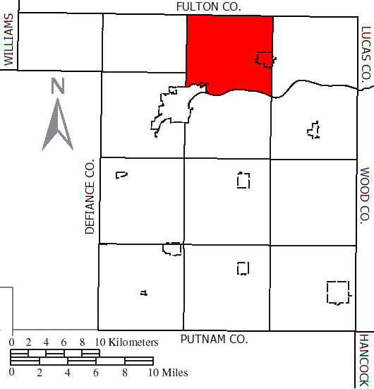 Locator map of Liberty