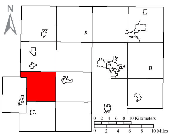 Locator map of Jackson