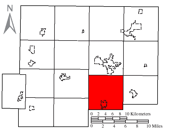 Map of Pleasant