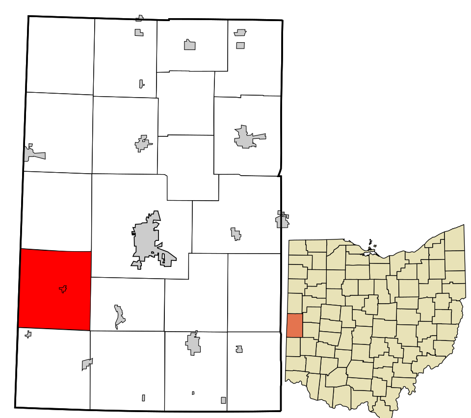 Locator map of Liberty