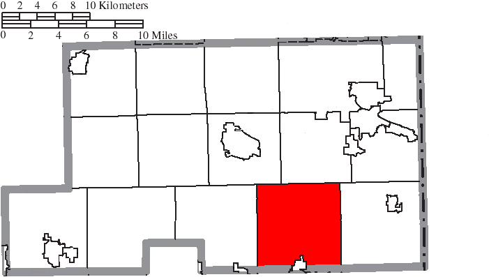 Locator map of Beaver