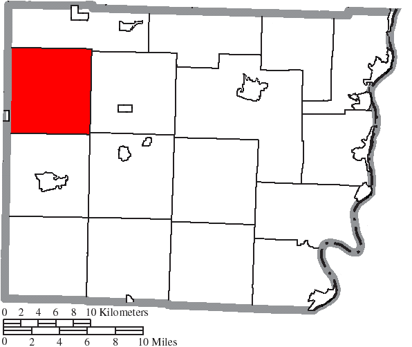 Locator map of Kirkwood