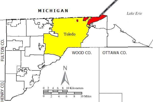 Locator map of Washington