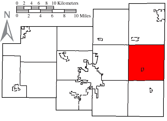 Locator map of Jackson