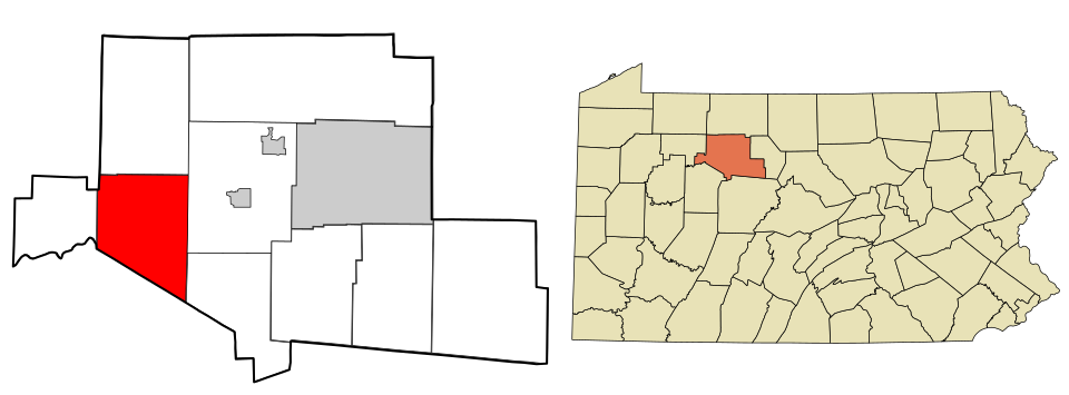 Locator map of Spring Creek