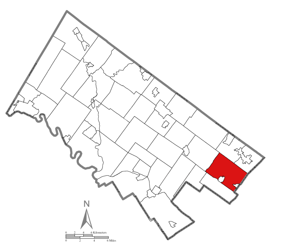 Map of Abington
