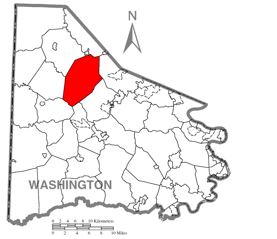 Locator map of Mount Pleasant