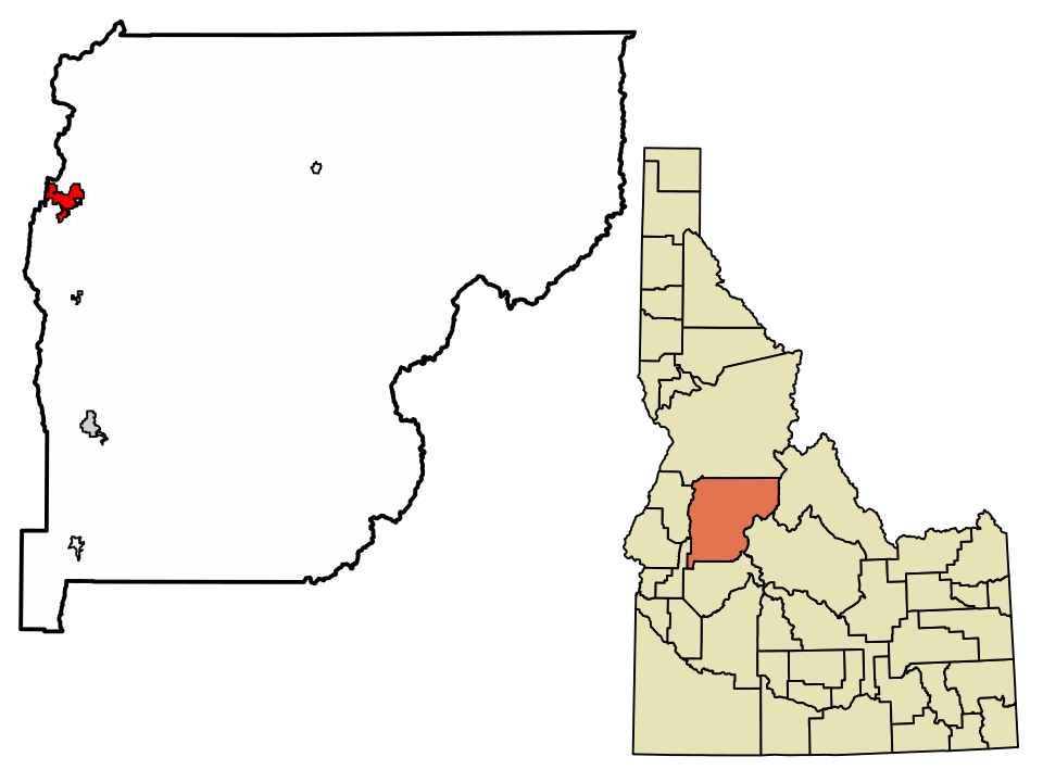 Locator map of McCall