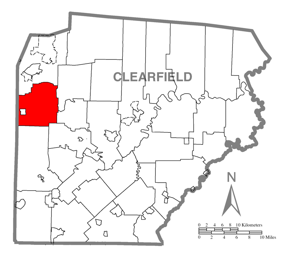 Locator map of Brady