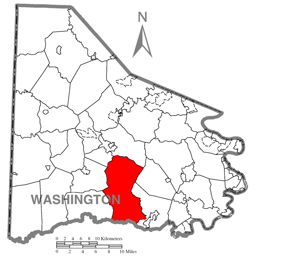 Locator map of Amwell