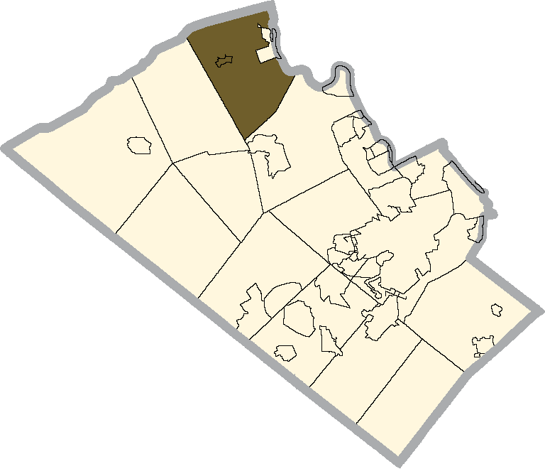 Locator map of Washington