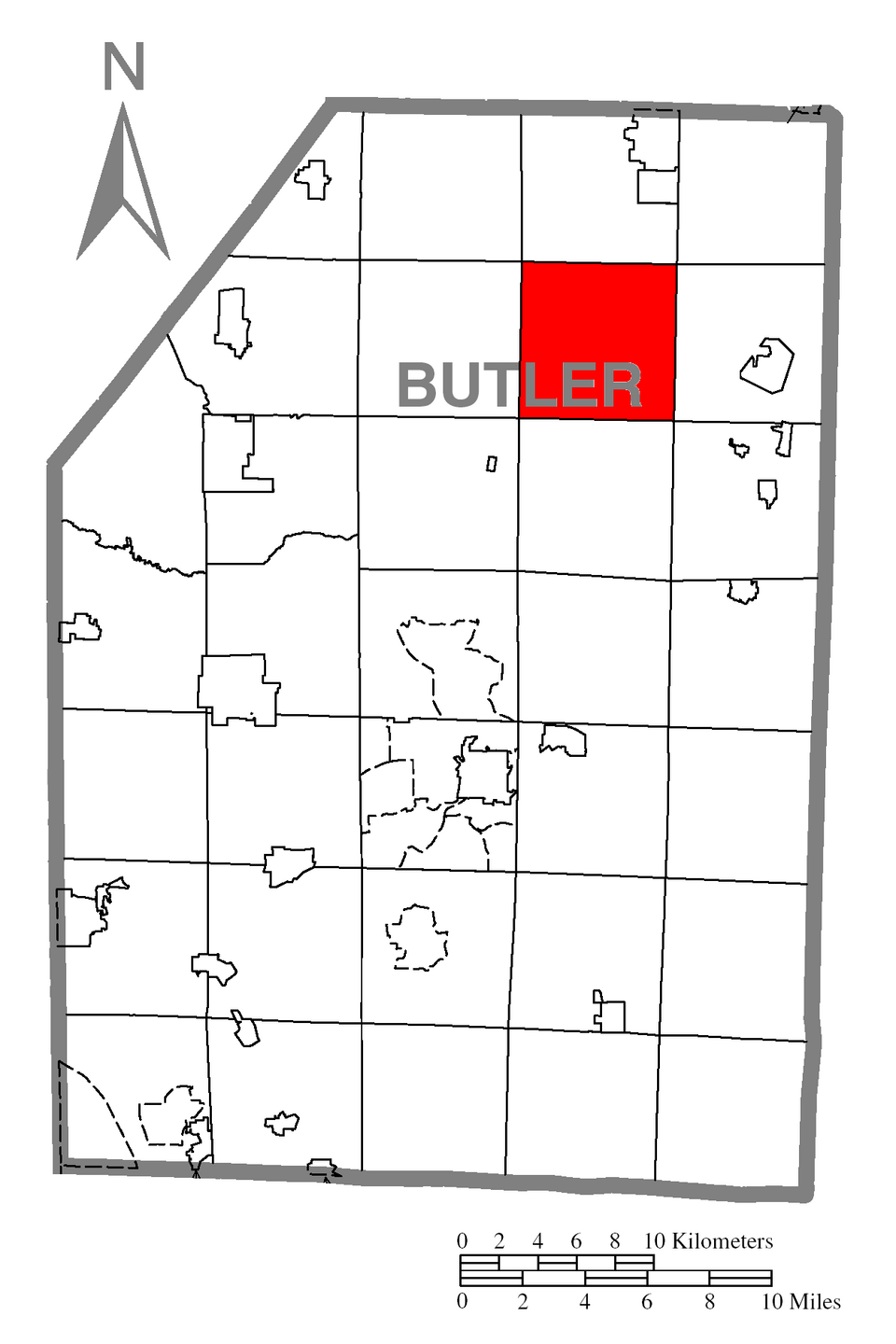 Locator map of Washington
