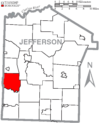 Locator map of Beaver
