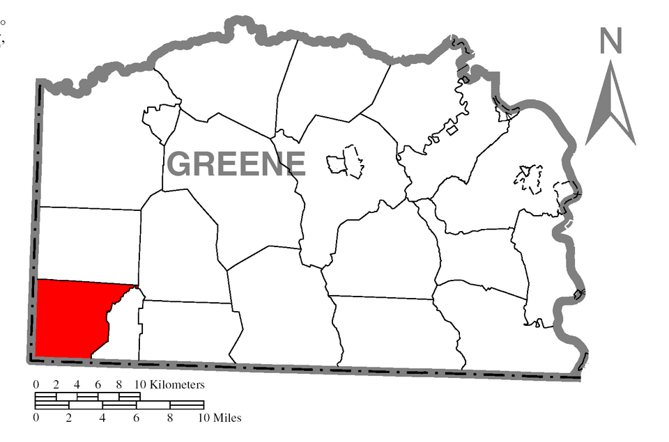 Locator map of Springhill