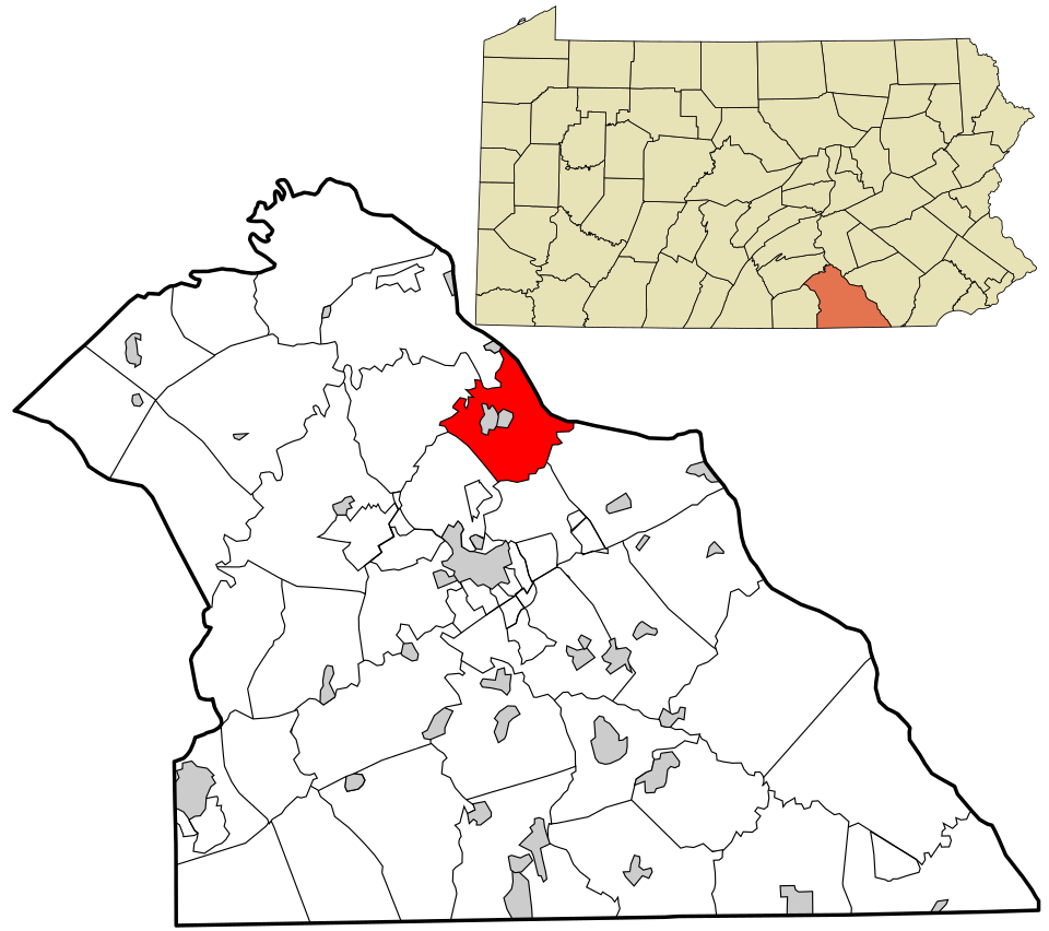 Map of East Manchester
