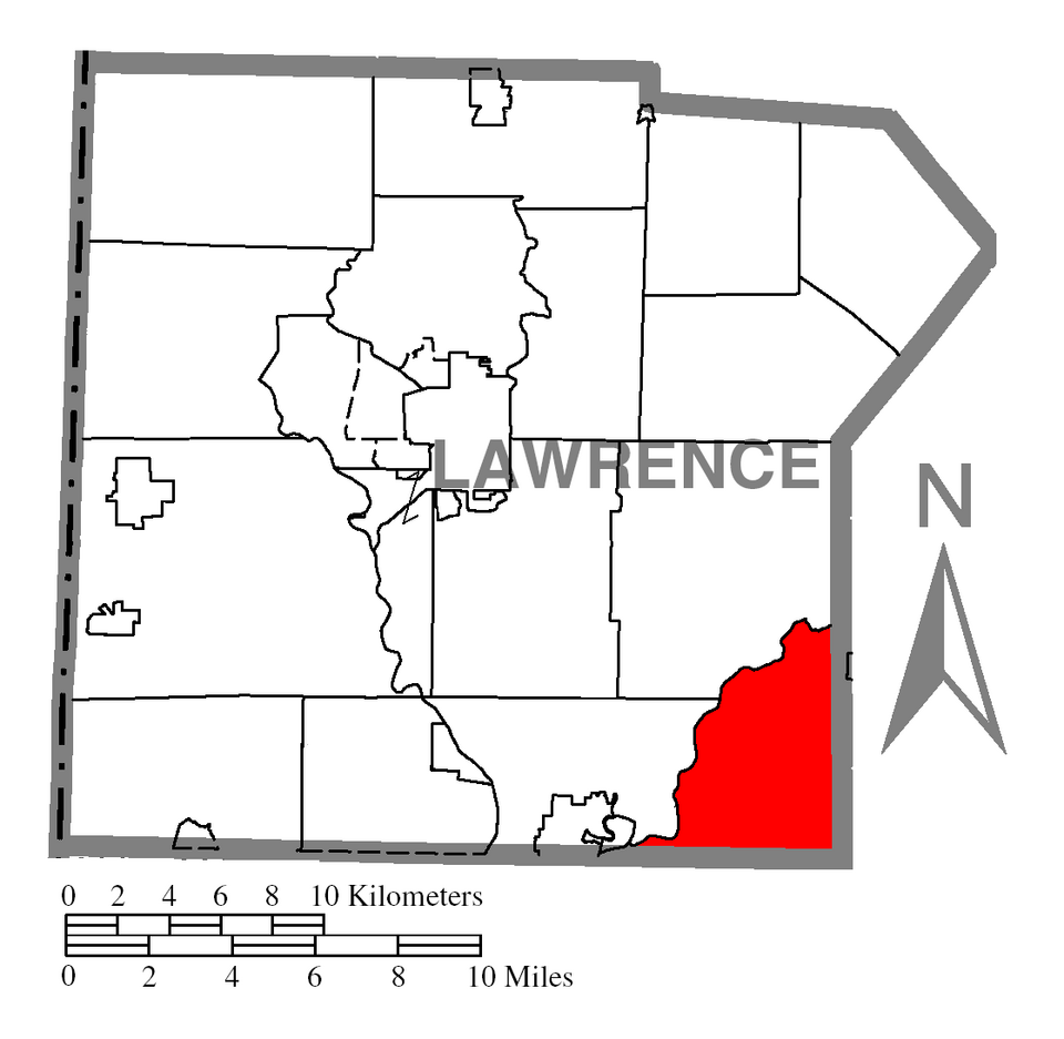 Locator map of Perry