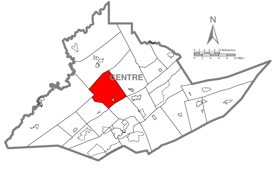 Locator map of Union