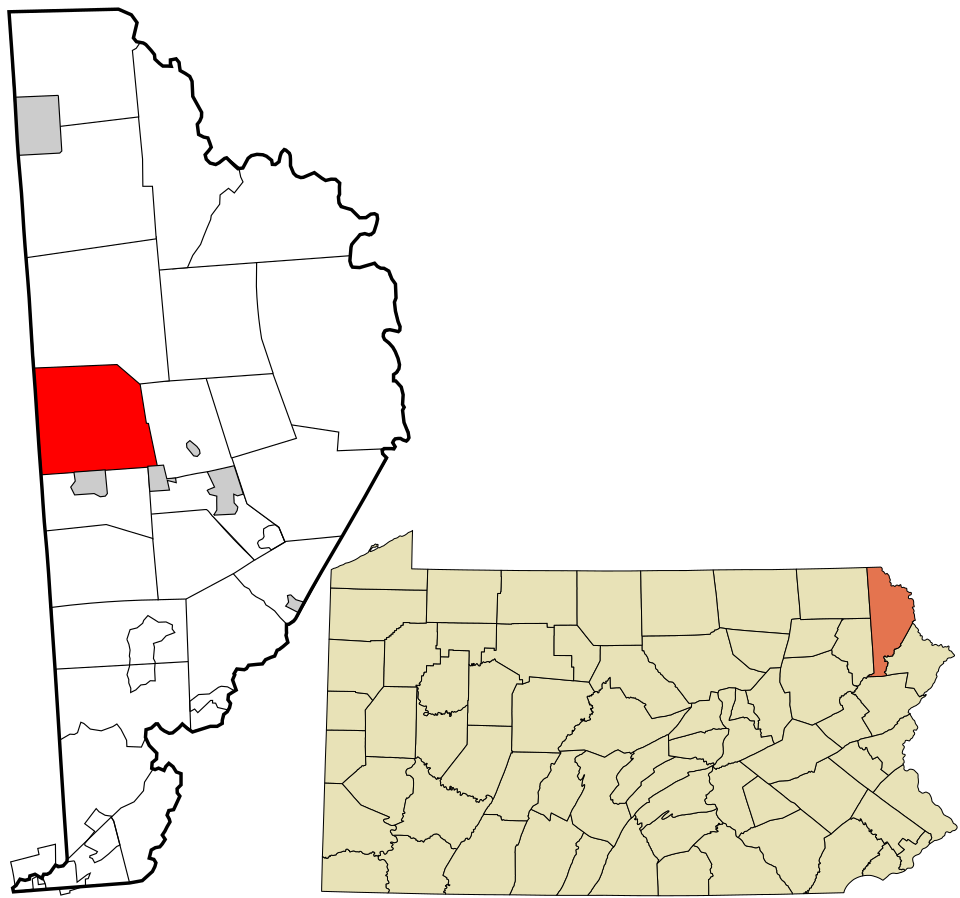 Locator map of Clinton