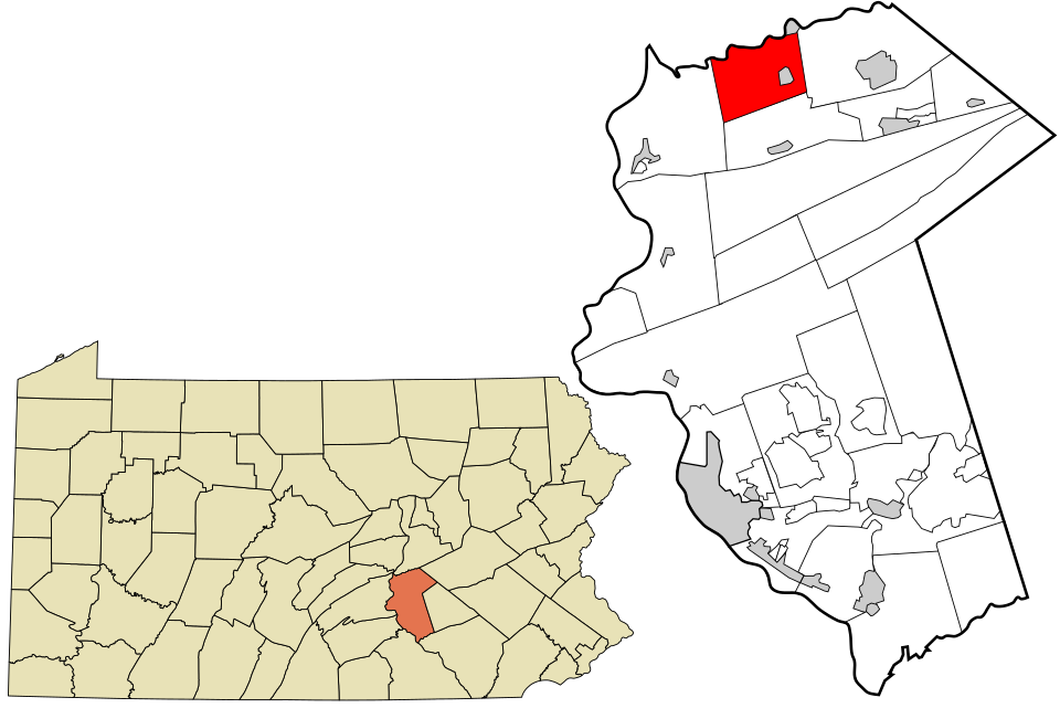 Locator map of Mifflin