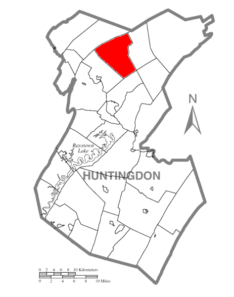 Locator map of West