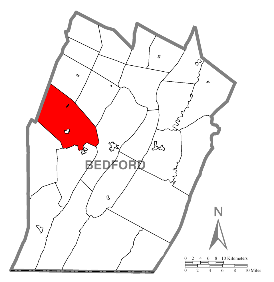 Locator map of Napier