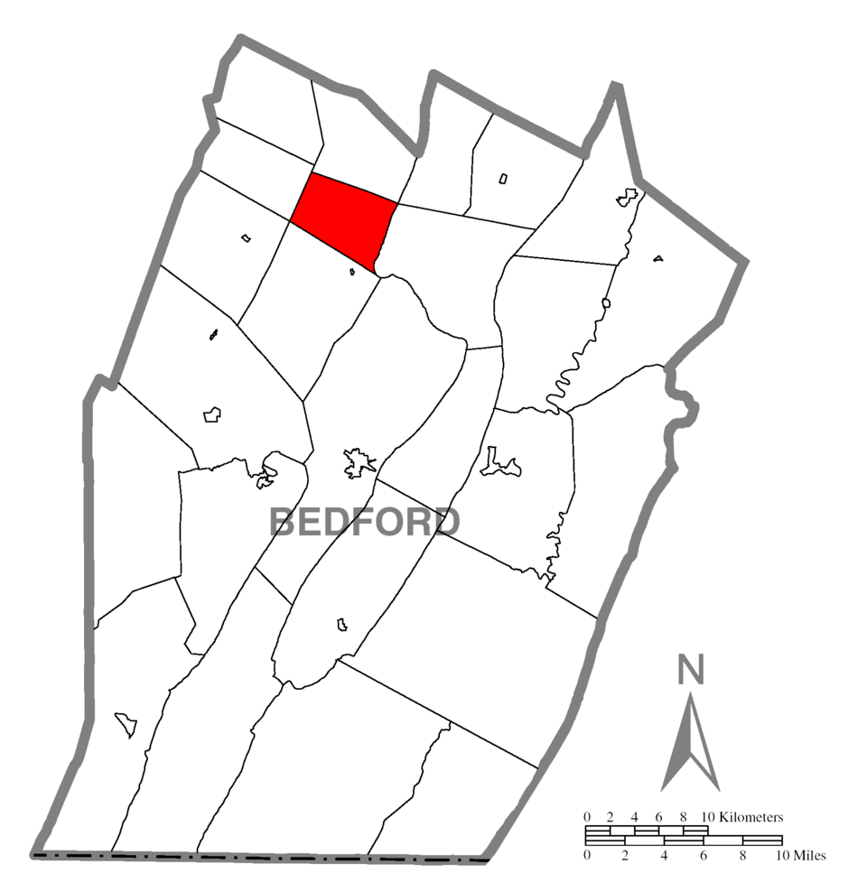 Locator map of King