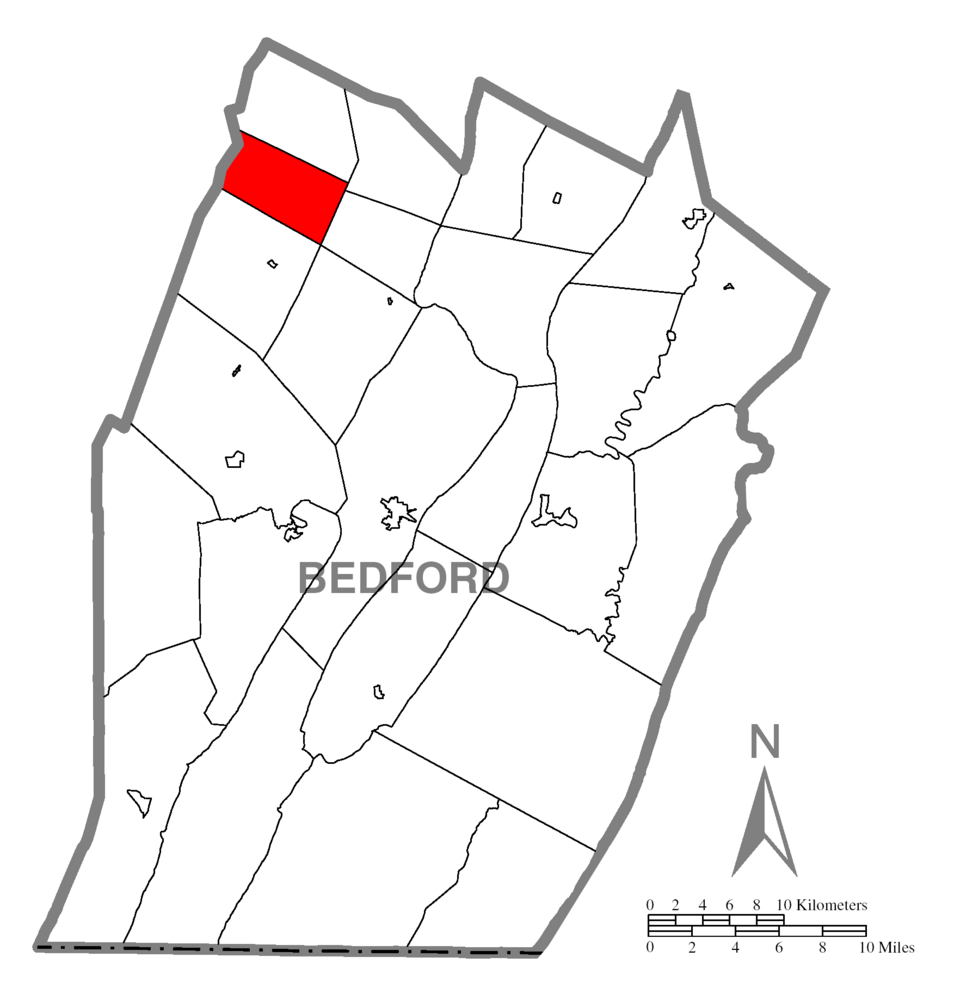 Locator map of Lincoln