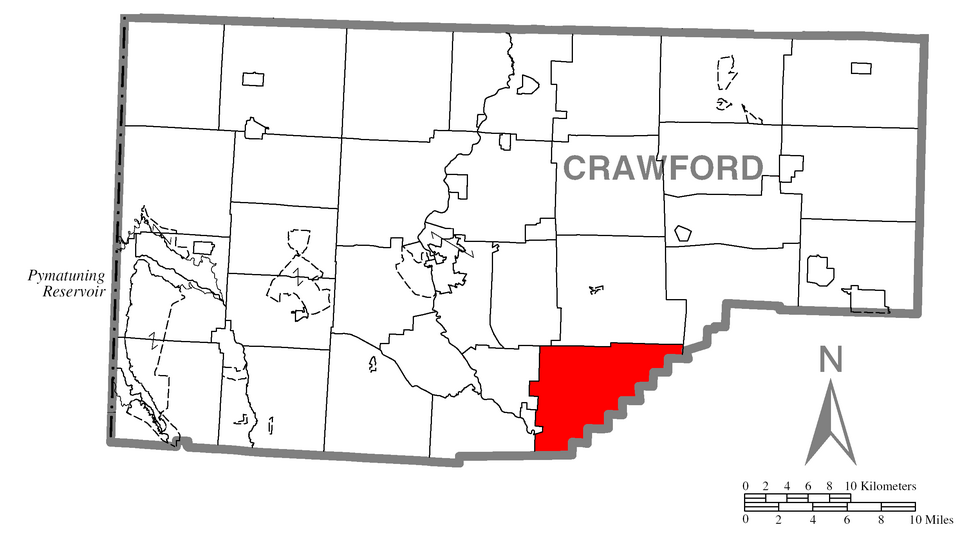 Locator map of Wayne