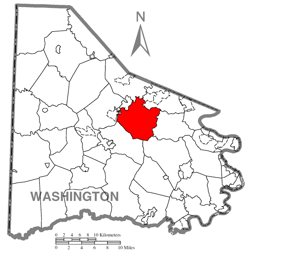 Locator map of North Strabane