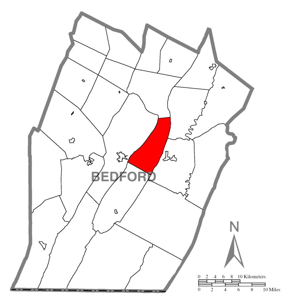 Map of Snake Spring