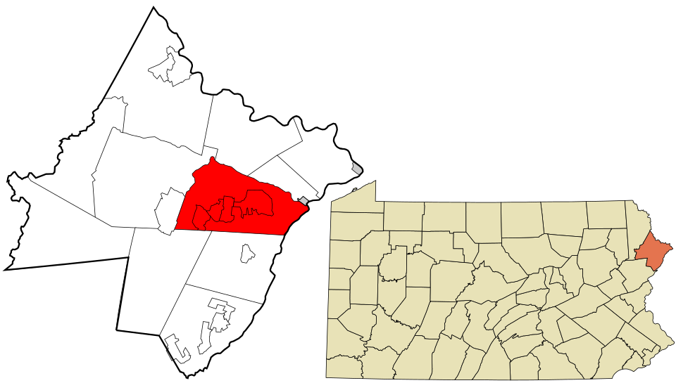 Locator map of Dingman