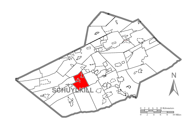 Locator map of Reilly