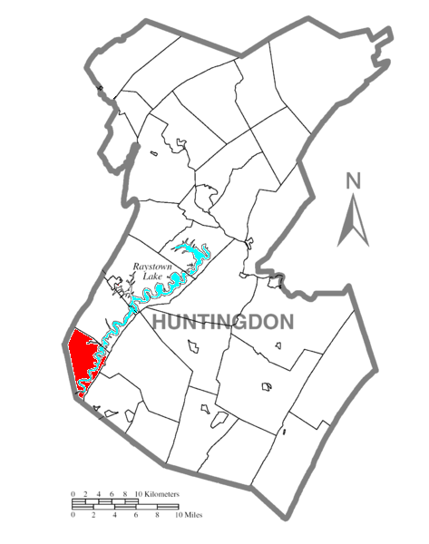 Locator map of Hopewell
