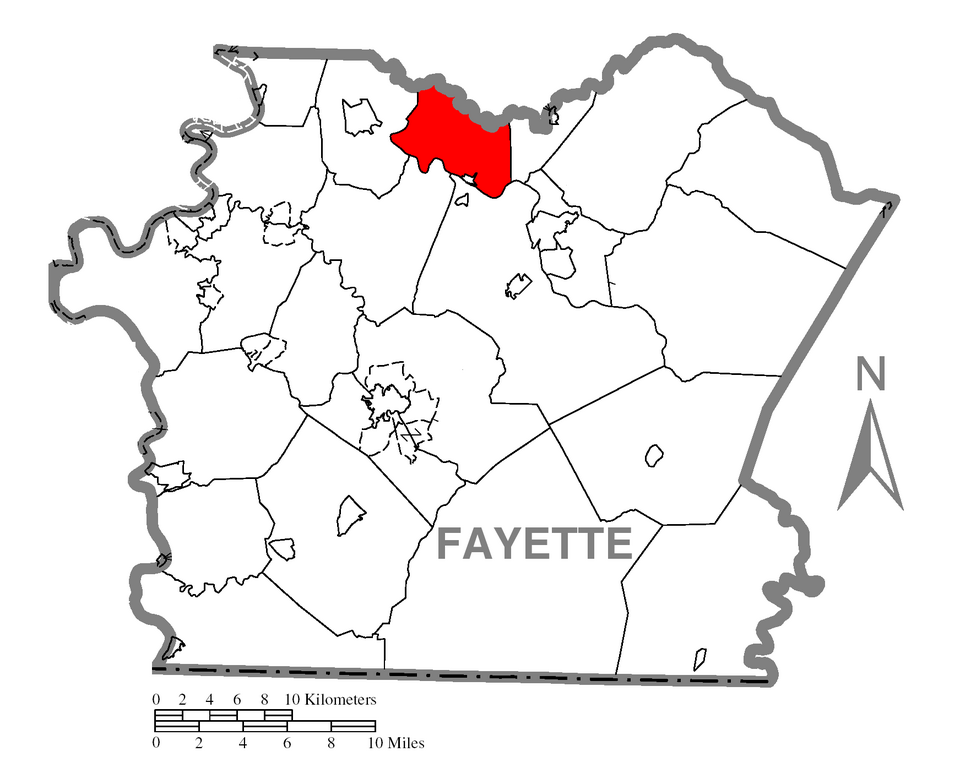 Locator map of Lower Tyrone