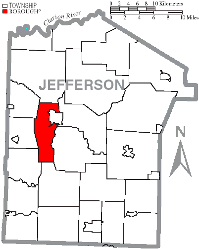 Locator map of Rose