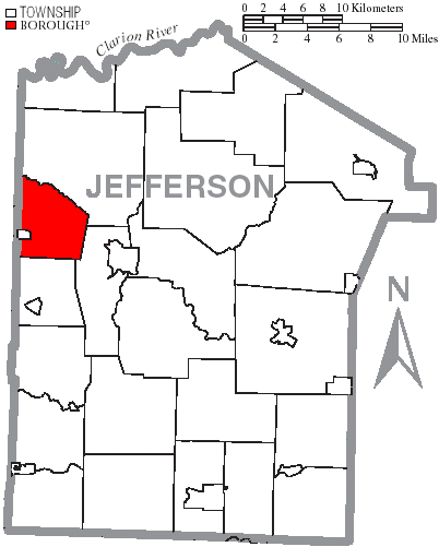 Locator map of Union