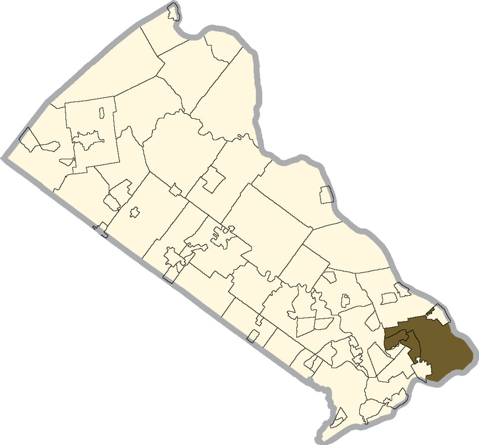 Locator map of Falls