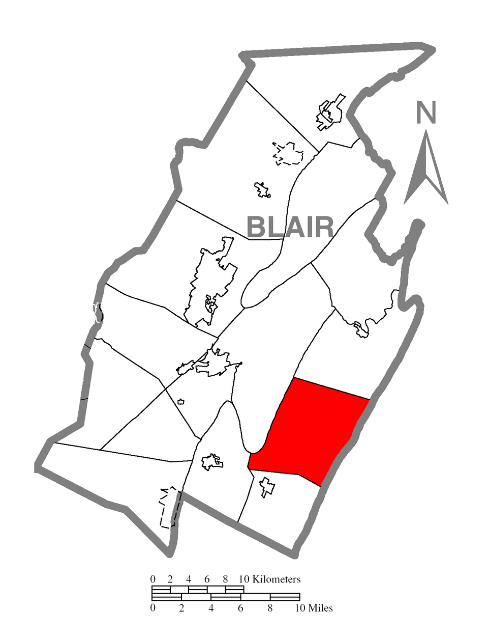 Locator map of Huston