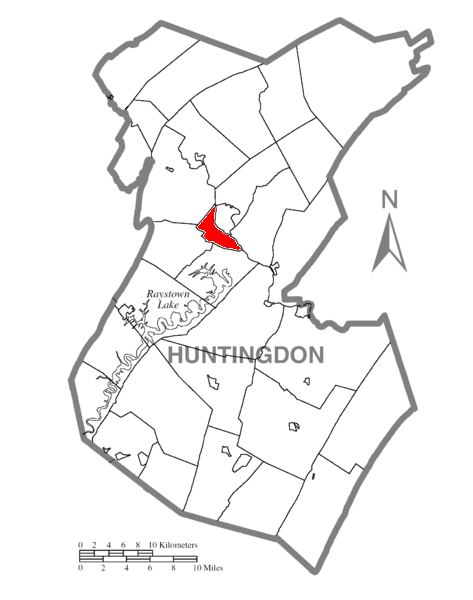 Locator map of Smithfield