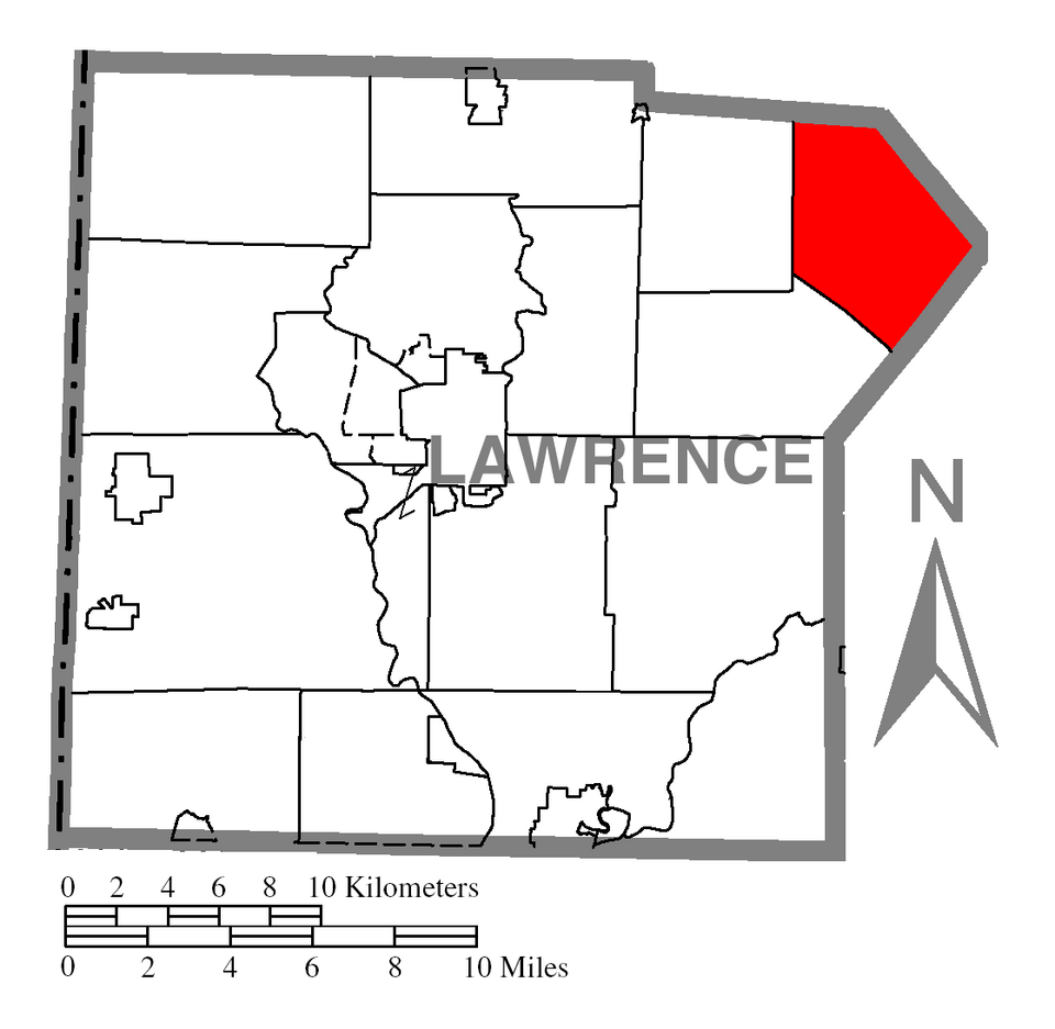 Locator map of Plain Grove