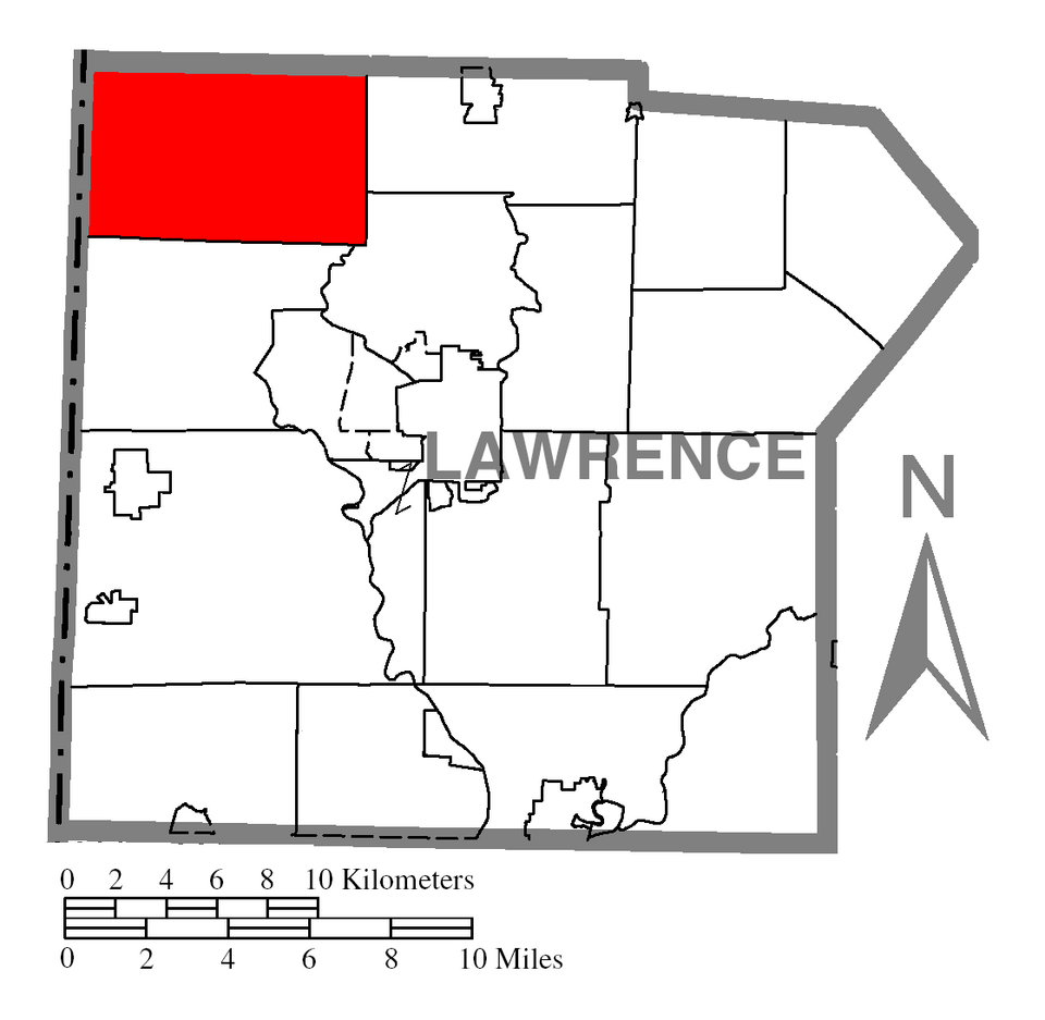 Locator map of Pulaski