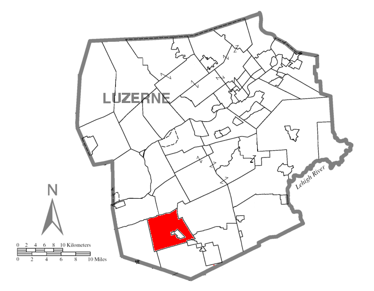 Locator map of Sugarloaf