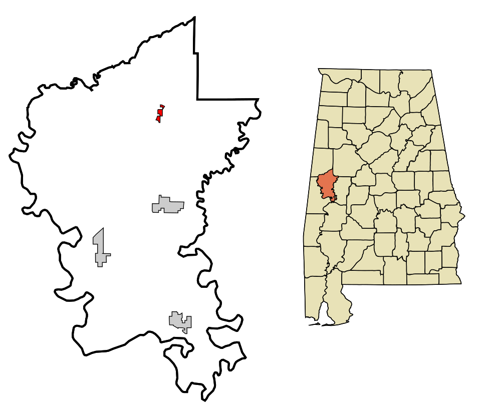 Locator map of Union