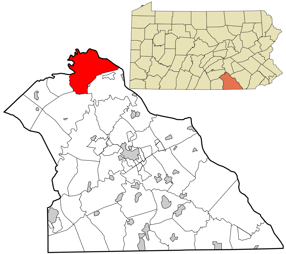 Locator map of Fairview