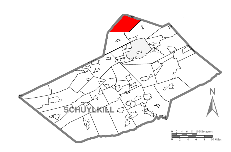 Locator map of North Union