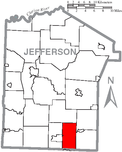 Locator map of Bell