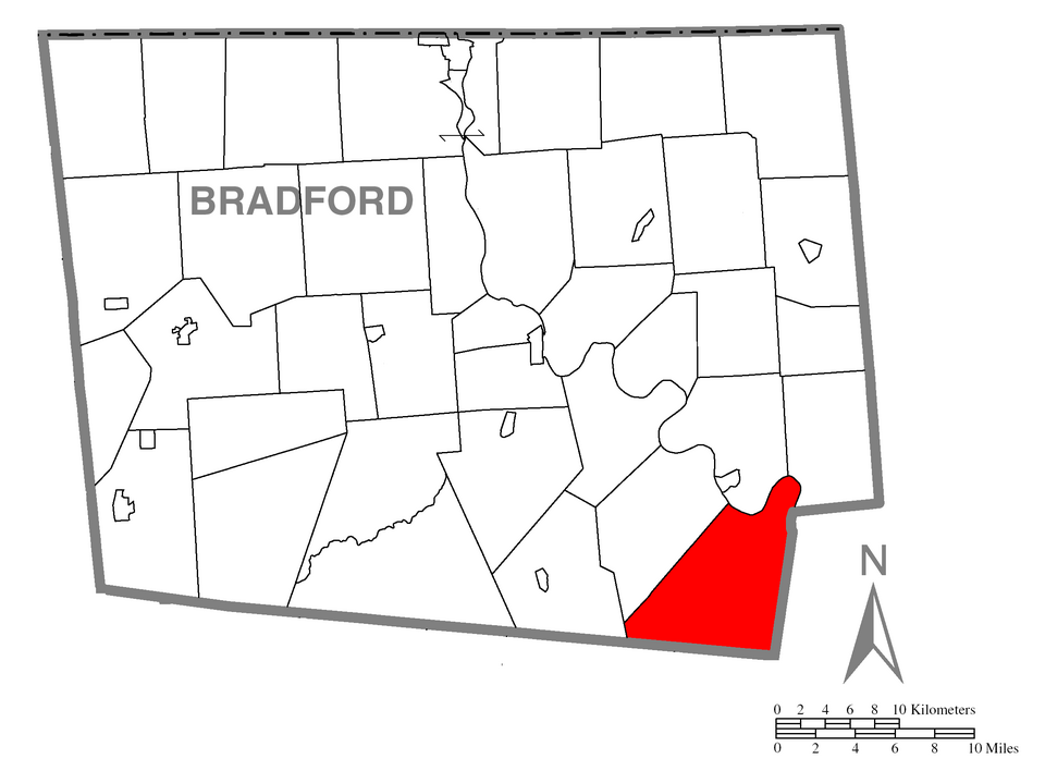 Locator map of Wilmot