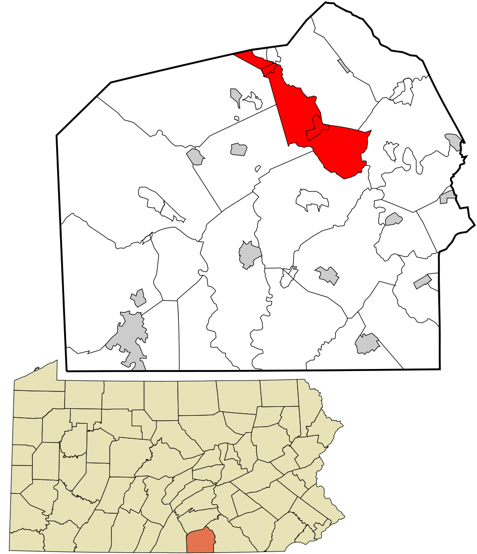 Locator map of Tyrone